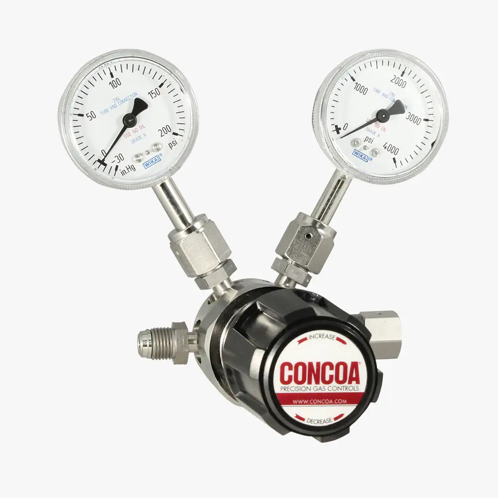 CONCOA 429 Series | Face Seal Single Stage Regulator | 1/4 in Face Seal, 3000 PSIG Inlet