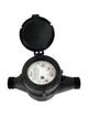 Dwyer Instruments WPTN-A-C-02 | Multi-Jet plastic water meter with NSF Approval | 5/8" X 3/4" pipe size with 0.1 gallon pulse output