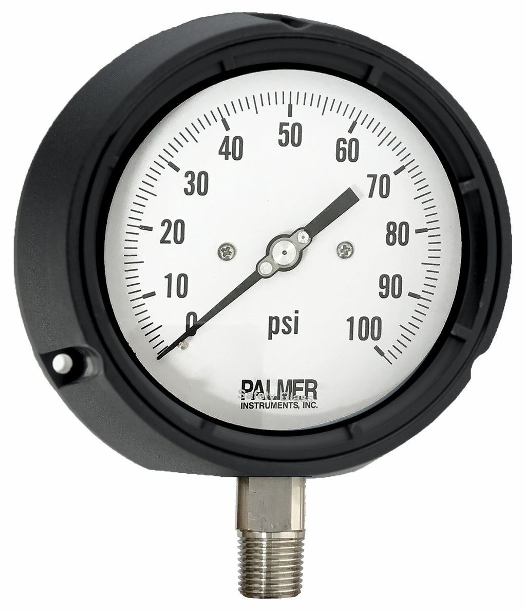 Palmer Wahl TS_Series | Solid Front Process Gauge, Blow-Out Back | 4.5 in, to 60,000 psi - generaltechuae