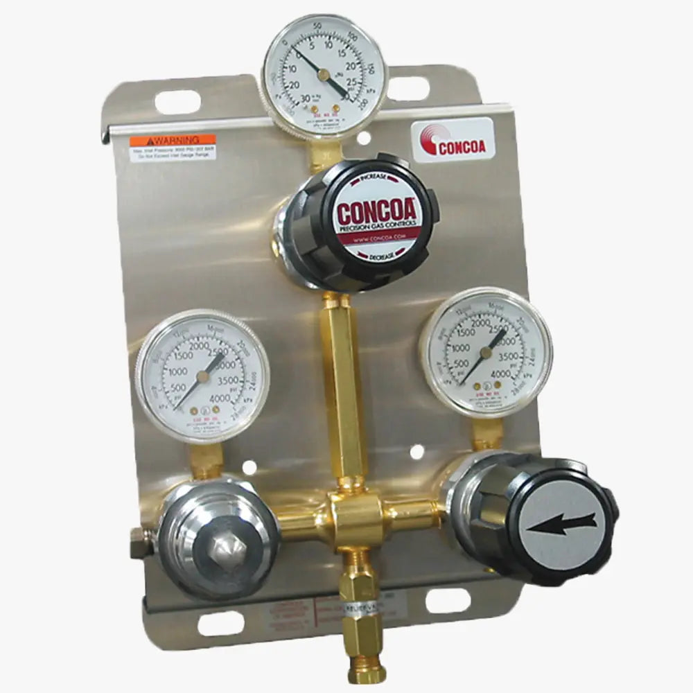 CONCOA 526 Series | Pressure Differential Switchover | 3000 PSIG Inlet, Brass Regulators