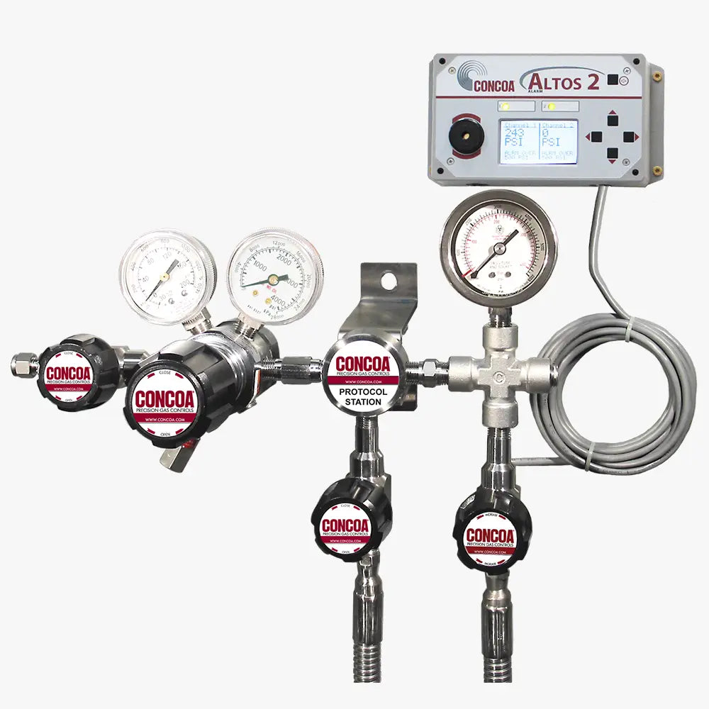 CONCOA 5290406-01-CONH | 529 Series Protocol Switchover Alarm Station | SilcoNert 2000, 3000 PSIG