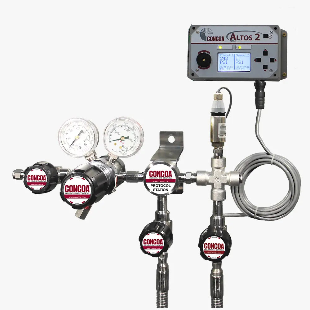 CONCOA 529TG13-01-CONA | 529 Series Protocol Switchover Monitor Station | SilcoNert 2000, 3000 PSIG