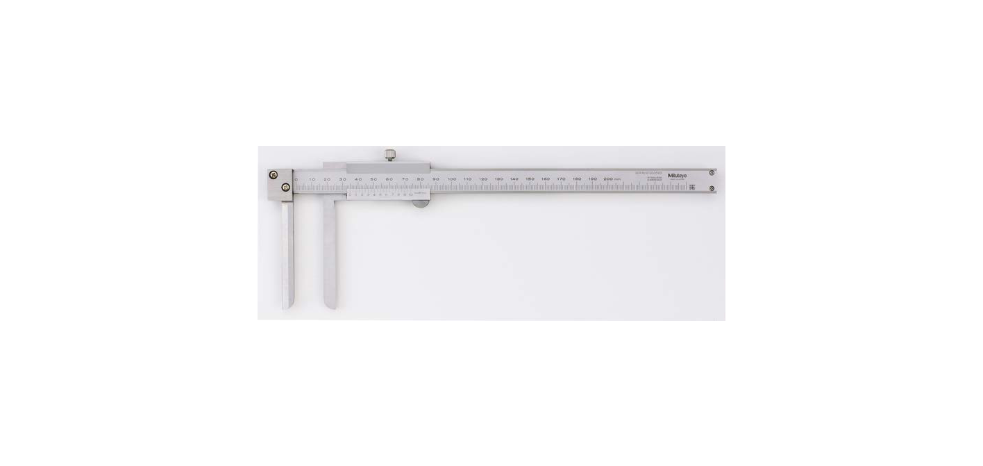 Mitutoyo 536-142 Knife Edge Inside Caliper 10 - 200 mm, Graduation 0.05 mm