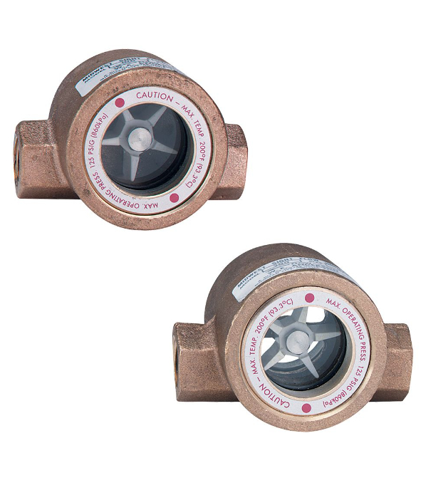Dwyer Instruments SFI-350SS-1/4 | Sight flow indicator | 1/4" body | 3.063" L x 2.250" D x 2.125" H (78 x 57 x 54 mm) | 1.7 lb (0.8 kg)