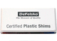 DeFelsko STDCS01 | CS1 Certified Plastic Shim | 25 µm, ±2 µm - generaltechuae