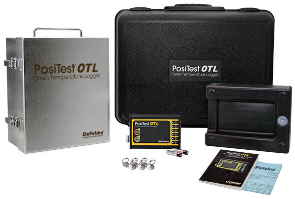 DeFelsko OTLKITXT | PosiTest OTL XT Oven Temperature Logger Kit | Holder XT, 100 min at 300 °C - generaltechuae