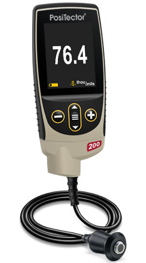 DeFelsko 200C3 | PosiTector 200 C Coating Thickness Gauge, Advanced | 50–3800 µm, Advanced Body - generaltechuae