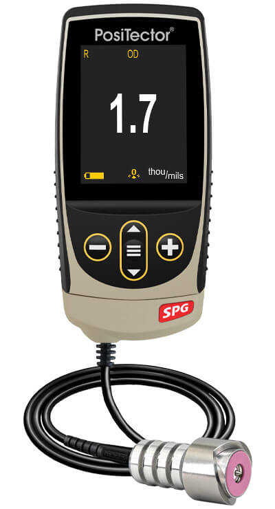 DeFelsko SPGOS1 | PosiTector SPG OS Surface Profile Gauge, Standard | Convex Surfaces, 0 – 500 µm - generaltechuae