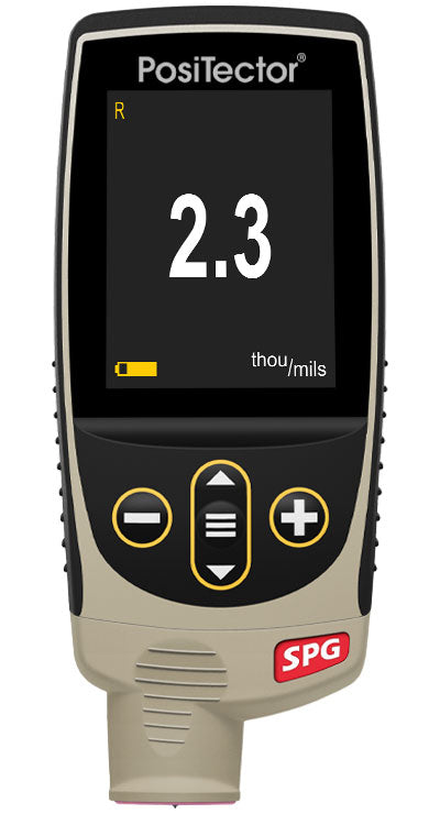 DeFelsko SPG3 | PosiTector SPG Surface Profile Gauge, Advanced | Blasted Steel, 0 – 500 µm - generaltechuae