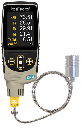 DeFelsko DPMS3 | PosiTector DPM S Dew Point Meter, Advanced | Magnetic Surface Sensor, Advanced Body - generaltechuae