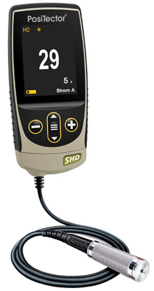 DeFelsko SHDA3 | PosiTector SHD A Shore Hardness Durometer, Advanced | Shore A, 0 – 100 - generaltechuae