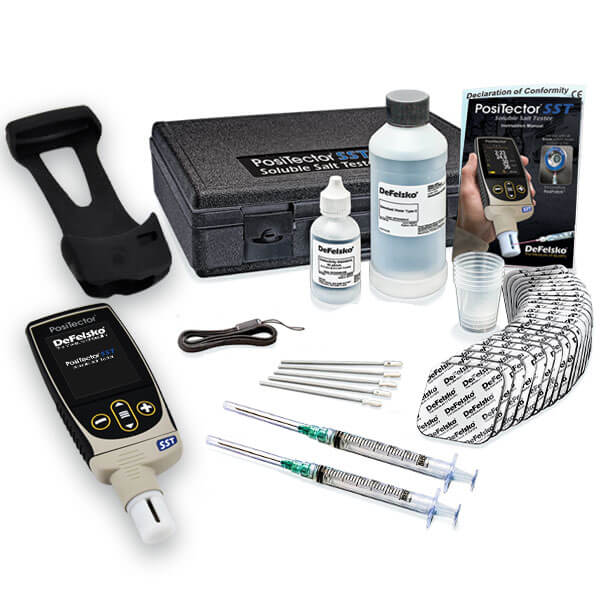 DeFelsko SSTKITD1 | PosiTector SST Kit, Standard, DeFelsko Adhesive Patch Kit | DeFelsko Adhesive Patches (25) - generaltechuae