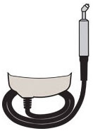 DeFelsko PRBN45S | PosiTector 6000 N45S Probe Only | Non-Ferrous, 0–625 µm, 45° Microprobe - generaltechuae