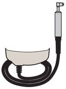 DeFelsko PRBF90S | PosiTector 6000 F90S Probe Only | Ferrous, 0–1150 µm, 90° Microprobe - generaltechuae