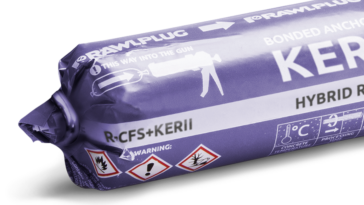 Rawlplug R-CFS+KERII600-S | R-KER-II Hybrid Bonded Anchor in Foil, Summer | 600 ml, 10 pcs - generaltechuae (5)