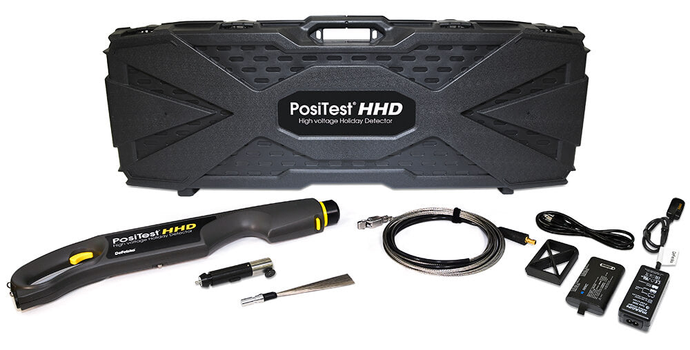 DeFelsko HHDKITB | PosiTest HHD Basic Kit, Holiday Detector | Pulsed DC, 0.5–35 kV Stick-Type - generaltechuae