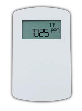 Dwyer Instruments CDTA-5N000 | Carbon Dioxide / Temperature / Humidity Communicating Stat with Set Point and Override | Modbus" and BACnet Output | North American Wall Mount Housing | 5000 PPM Range