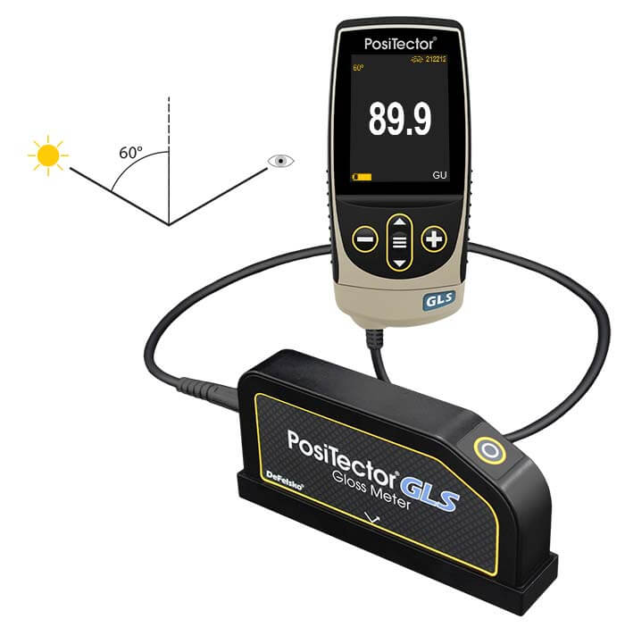 DeFelsko GLS60-1 | PosiTector GLS 60 Gloss Meter, Standard | 60° Geometry - generaltechuae