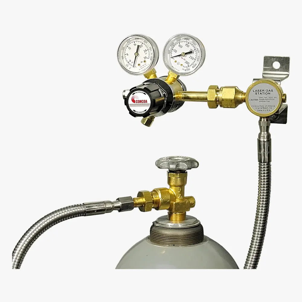 CONCOA 8307710-01-1 | 625 Series Laser Gas Station | No Regulator, 590 Connection, 72 in Hose