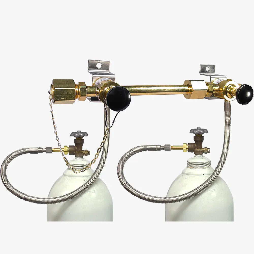 CONCOA 628 Series | Modular Gas Manifold | 3000 PSIG Inlet, 1/2 in FNPT Outlet, Brass