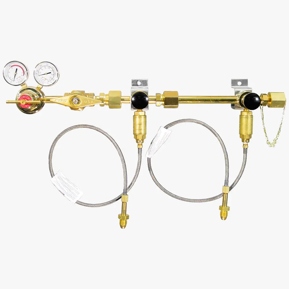 CONCOA 631 Series | Simplex Manifold | Up to 9 Cylinders, 6000 SCFH, 1/2 in FNPT