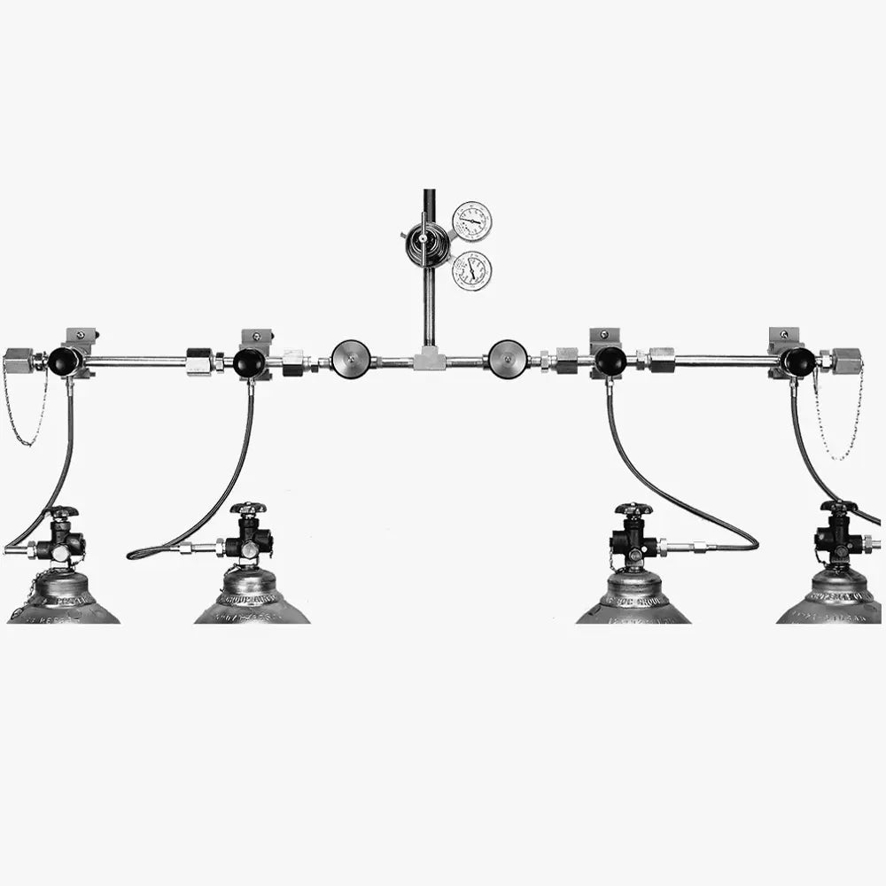 CONCOA 633 Series | Duplex Manual Manifold | Two Banks, 6000 SCFH, 1/2 in FNPT