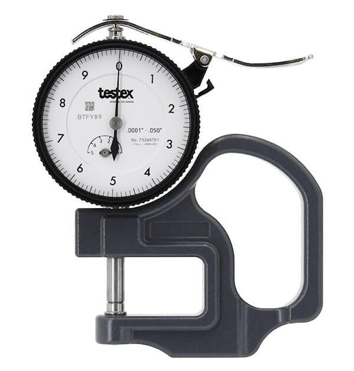 DeFelsko RTMMIL | Testex Micrometer Dial Thickness Gage | Mils, Non-Certified - generaltechuae