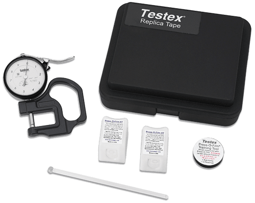 DeFelsko RTKITMILCERT | Testex Dial Thickness Gage Kit, Certified | Mils, Analog Micrometer Kit - generaltechuae