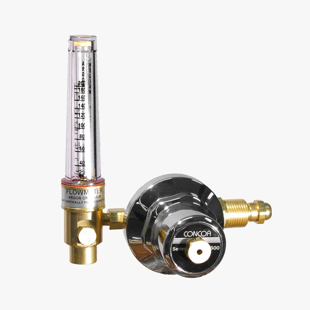 CONCOA 8066590-01-1 | 6590 Series Flowmeter Regulator | Gas-saver, Adjustable, Argon/Helium, Single Flowmeter