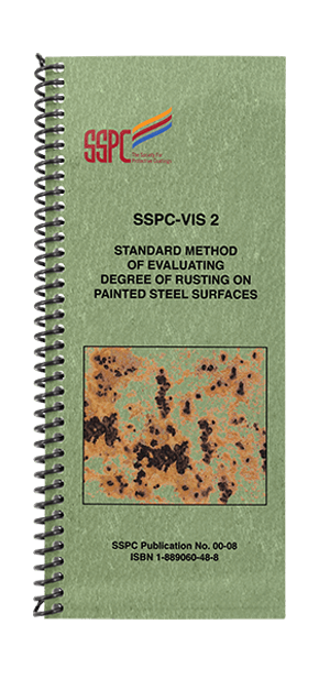 DeFelsko VIS2 | SSPC VIS 2 Visual Reference Standard | Rusting on Painted Steel - generaltechuae