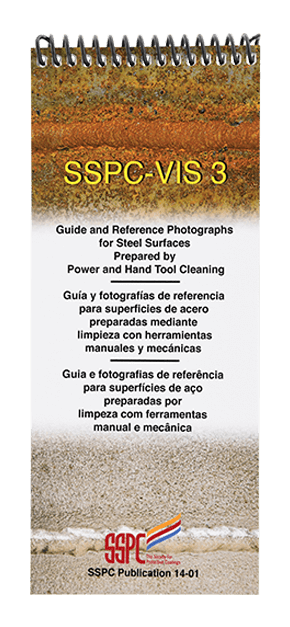 DeFelsko VIS3 | SSPC VIS 3 Visual Reference Standard | Power- and Hand-Tool Cleaning - generaltechuae