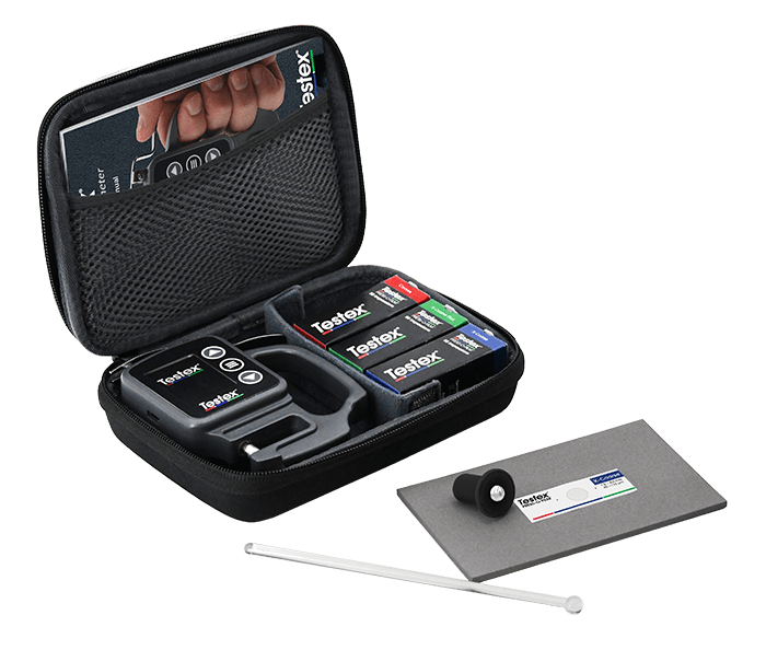 DeFelsko RTKIT | Testex Digital Micrometer Kit | 3 Replica Tape Grades - generaltechuae