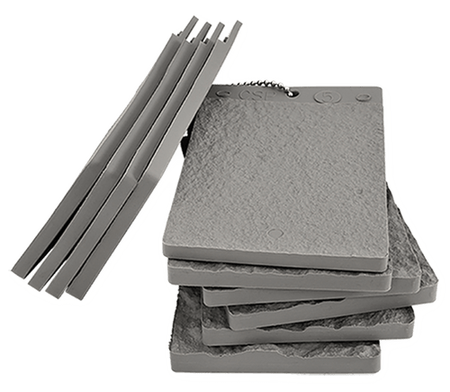 DeFelsko CSP | ICRI Concrete Surface Profile Chips | Set of 10, CSP 1 to 10 - generaltechuae (2)