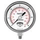 Winters PFQ1243ZRR1R11 | Premium Stainless Steel StabiliZR Gauge |  0-30 psi / 0-2 bar | 4” (100mm) Dial Display | ±1.5% Accuracy | 1/2” Bottom