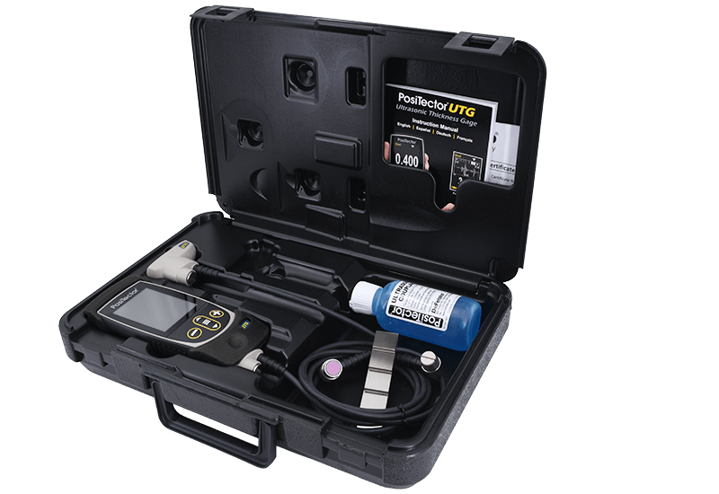 DeFelsko KITUT3 | Ultrasonic Inspection Kit, UTG C + UTG M | Advanced Body, Inch Step Block - generaltechuae (2)