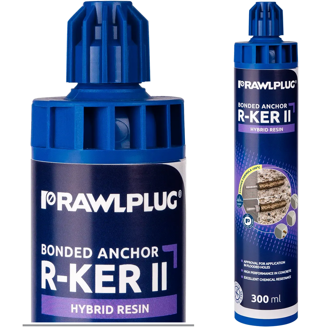 Rawlplug R-KER-II-300-S | R-KER-II Hybrid Bonded Anchor, Summer Version | 300 ml cartridge - generaltechuae
