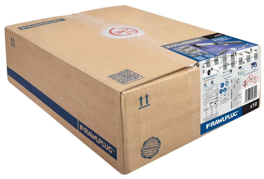 Rawlplug R-CFS+KERII-600 | R-KER-II Hybrid Bonded Anchor, CFS+ Foil | 600 ml, 8 pcs - generaltechuae (3)