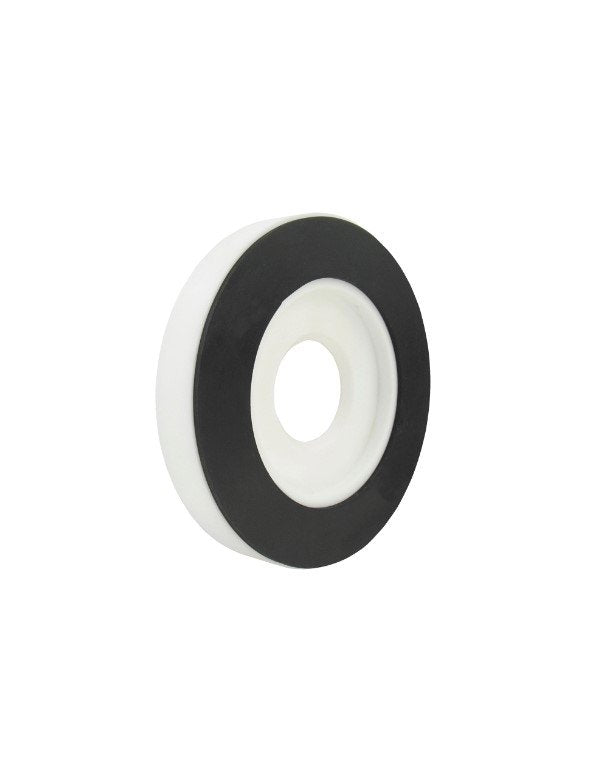 Dwyer Instruments TE-A-2 | PTFE orifice plate flowmeter | 1/2" line size | 0.310" bore | 0.5 Beta | Water capacity: 100" d.p. W/C | 3.44 GPM flow; air capacity: 12.21 SCFM @ 14.7 psia | 19.58 SCFM @ 20 psig | 36.37 SCFM @ 100 psig; 1 lb