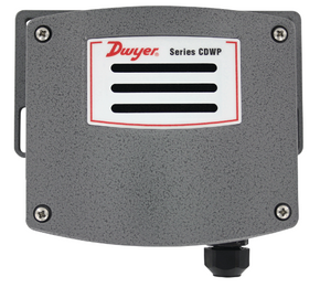 Dwyer Instruments CDWP-10W-C5 | Industrial CO2 Transmitter | 0-10 |000 PPM range | Wall mount | With 5-8mm cable gland