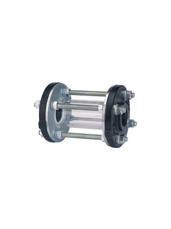 Dwyer Instruments SFI-400F-3 | Sight flow indicator | 3" body | 5.750" (146 mm) length | 7.500" (191 mm) flange dia. | 4.000" (102 mm) viewing dia. | 23 lb (10.4 kg)