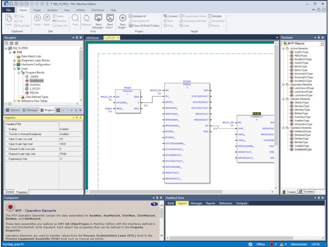 Emerson PAC Machine Edition Software