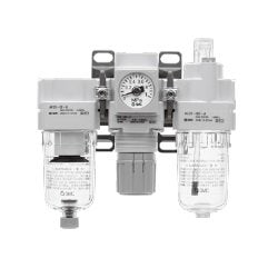 SMC AC40-F04-B | Air Filter, Regulator and Lubricator | Series AC40 | Filter Rating 5¼m | Port Size G1/2