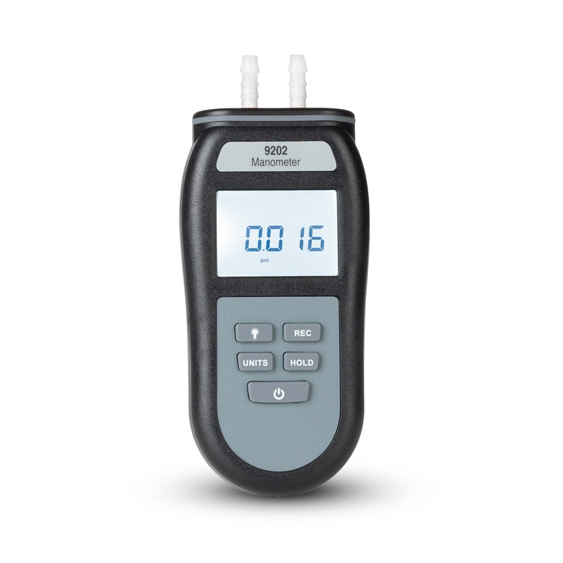 ETI 825-902 | 9202 Manometer | Differential Pressure, ±0.5 % FS, IP65 - generaltechuae