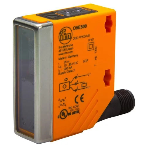 Through-beam sensor – receiver ifm electronic O5E500 - O5E-FPKG/US