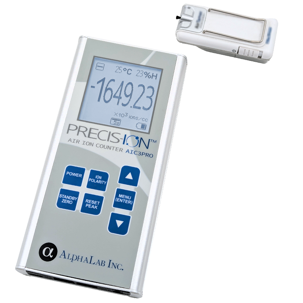 AlphaLab AIC3Pro | Precis-Ion Air Ion Counter | 2M/200M ions/cc, Dual Polarity - generaltechuae (3)