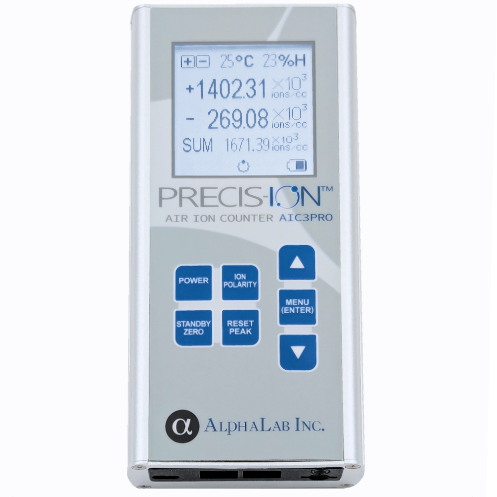 AlphaLab AIC3Pro | Precis-Ion Air Ion Counter | 2M/200M ions/cc, Dual Polarity - generaltechuae (5)