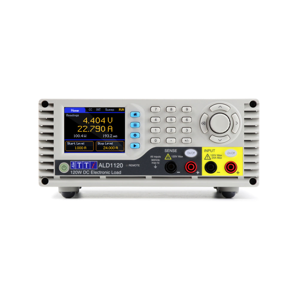 Aim-TTi ALD1120 | DC Electronic Load | 120W / 120V / 24A, USB - generaltechuae