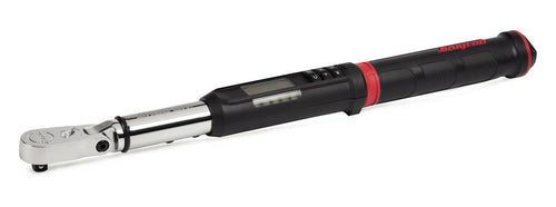 Snap-on ATECH2FR125B | TechAngle Flex-Head Electronic Torque Wrench | 3/8 in Drive, 5–125 ft-lb, Black