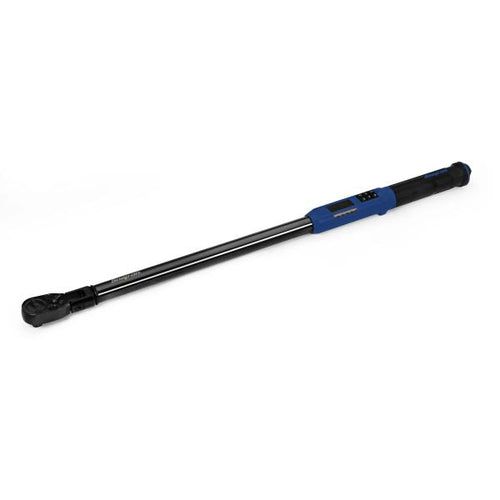 Snap-on ATECH3F300VB | TechAngle Flex-Head Electronic Torque Wrench | 1/2 in Drive, 15–300 ft-lb, Blue/Black