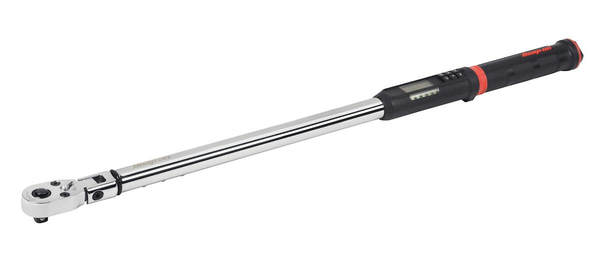 Snap-on ATECH3FQ300B | TechAngle Flex-Head Quick-Release Electronic Torque Wrench | 1/2 in Drive, 15–300 ft-lb